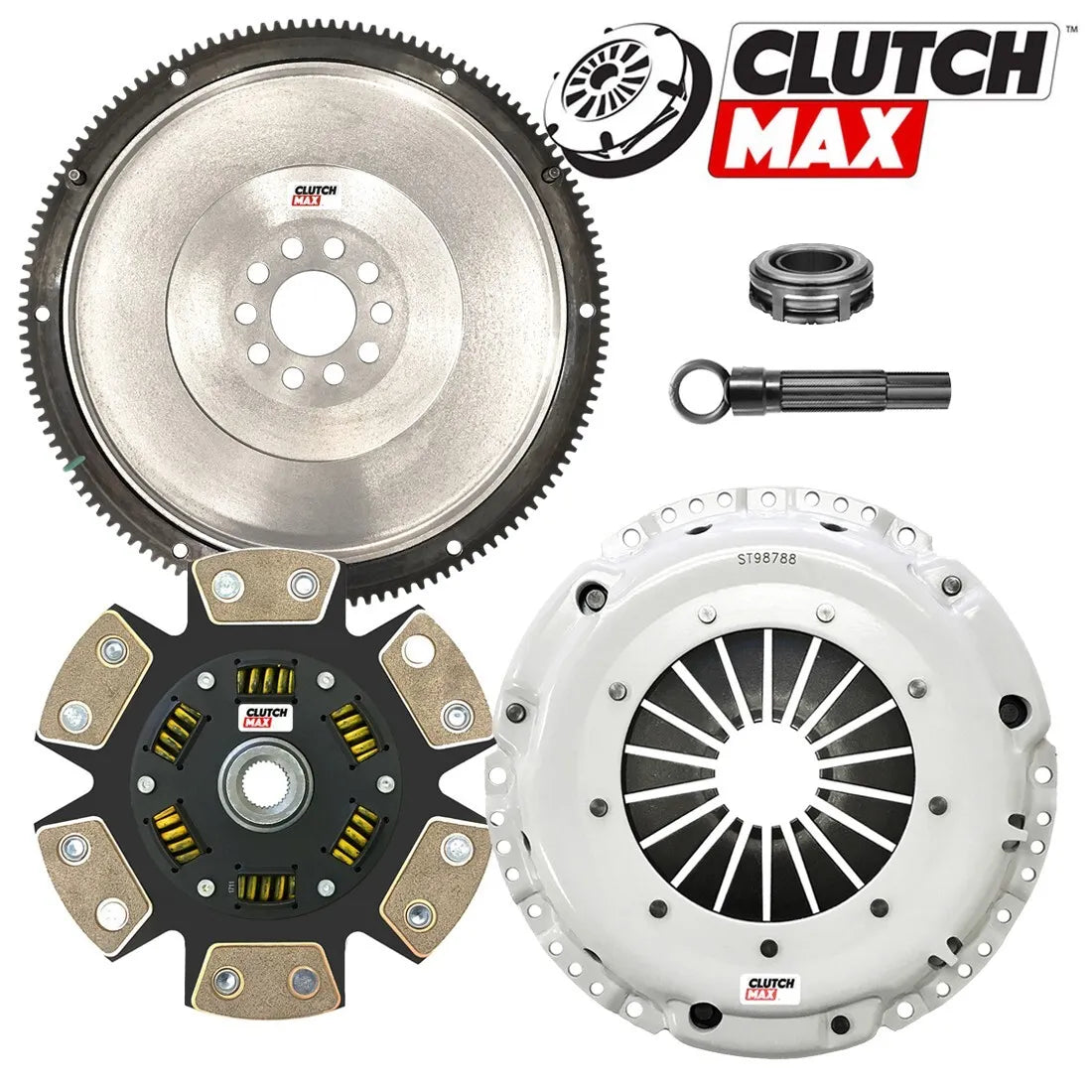 CLUTCHMAX  STAGE 3 CLUTCH KIT & FLYWHEEL BUNDLE SET [CM17036HDCFW-ST3]