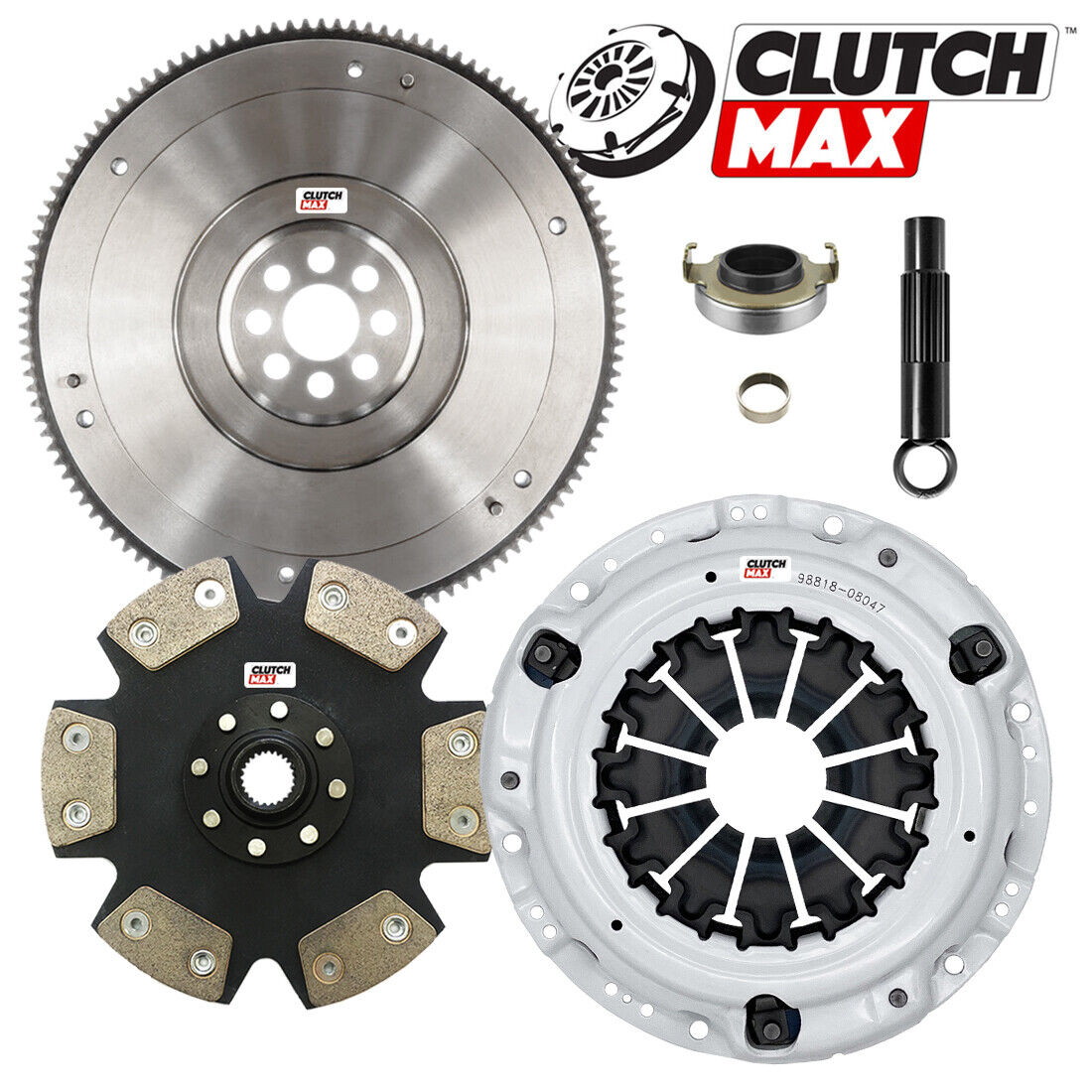 CLUTCHMAX  STAGE 4 CLUTCH KIT & FLYWHEEL BUNDLE SET [CM08148HDDFW-ST4]