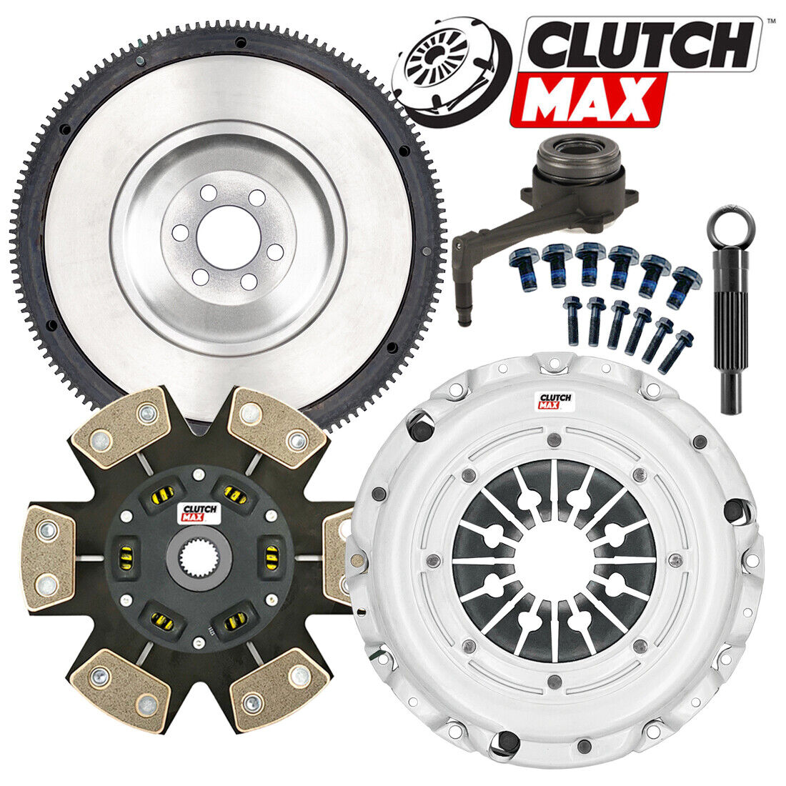 CLUTCHMAX  STAGE 3 CLUTCH KIT & FLYWHEEL WITH SLAVE CYLINDER BUNDLE SET [CM02157HDCWSFW-ST3]