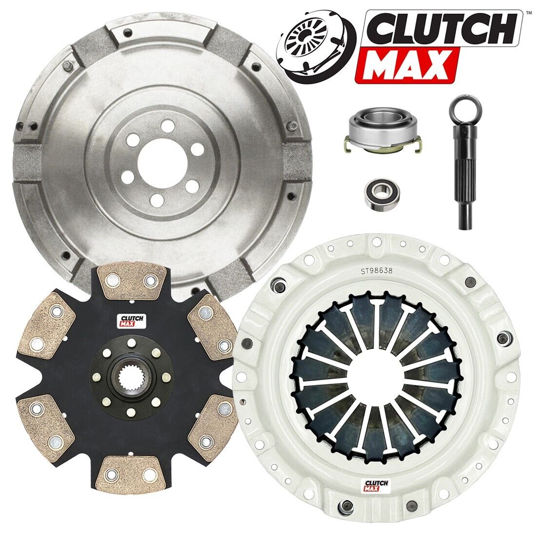 CLUTCHMAX  STAGE 4 CLUTCH KIT & FLYWHEEL BUNDLE SET [CM10026HDDFW-ST4]