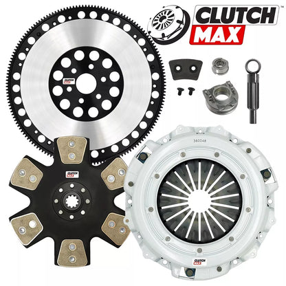 CLUTCHMAX  STAGE 5 CLUTCH KIT & PERFORMANCE CHROMOLY FLYWHEEL BUNDLE SET [CM07014HDDLSF-ST5]