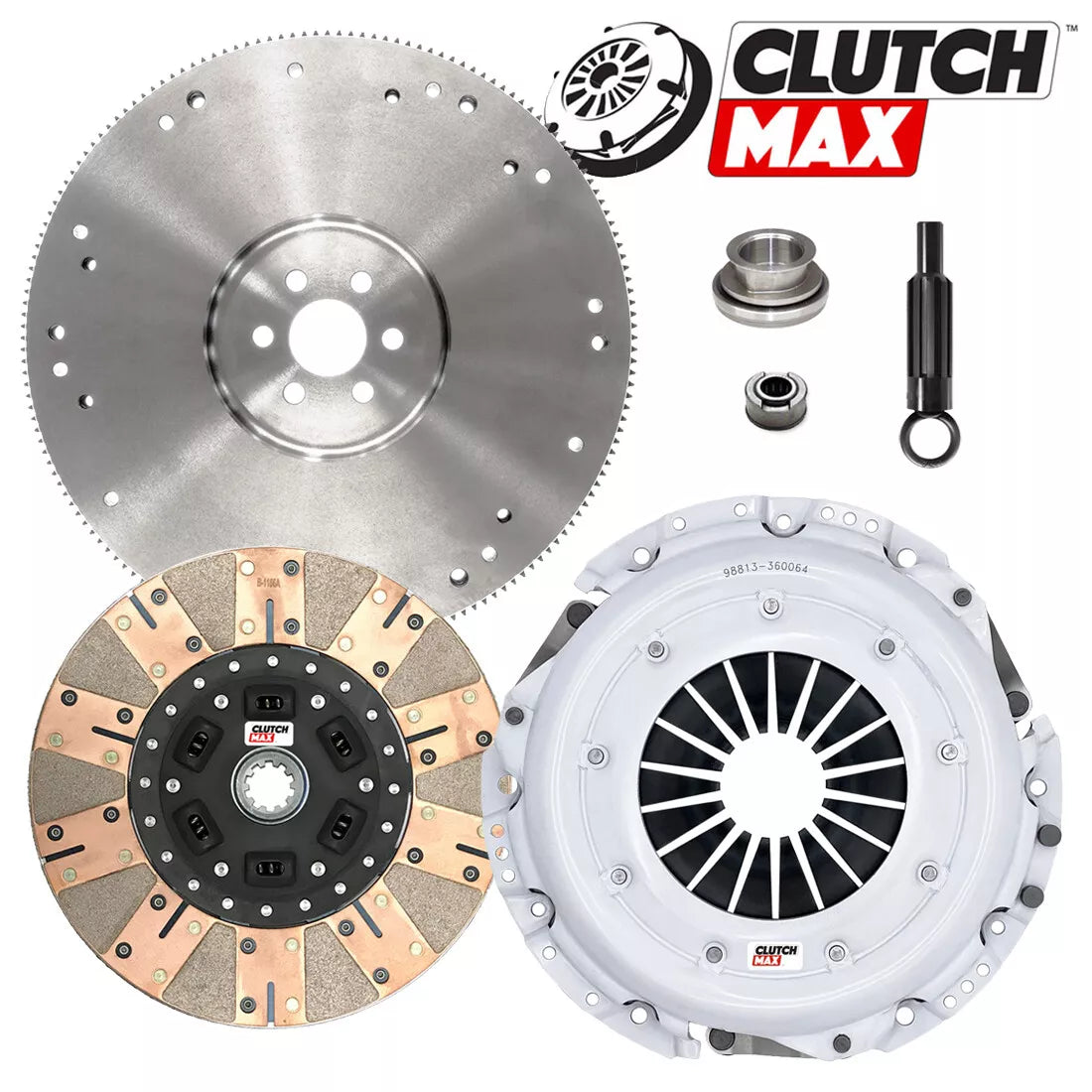 CLUTCHMAX  STAGE 3 CLUTCH KIT & FLYWHEEL BUNDLE SET [CM07032DF-FW167710-ST3]