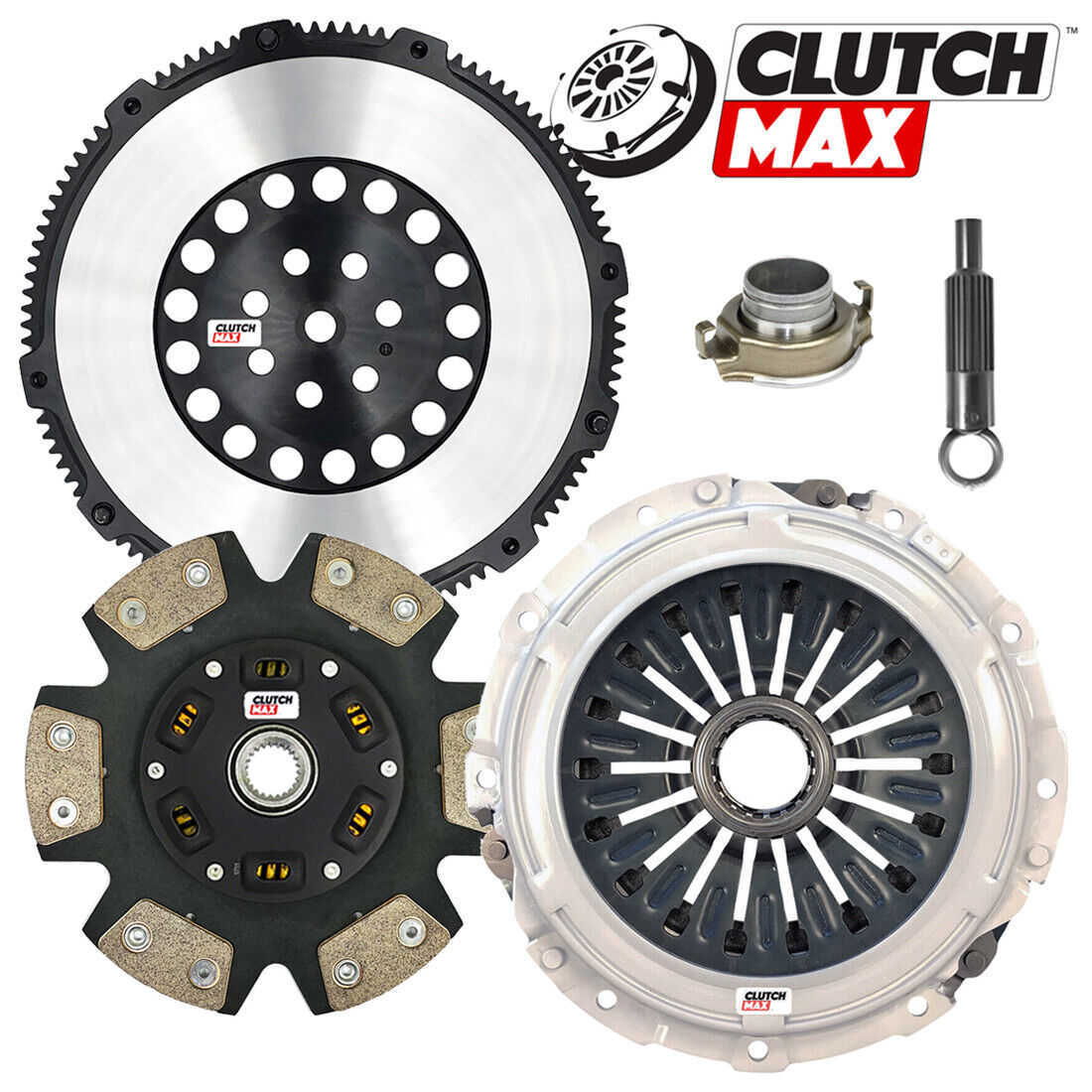 CLUTCHMAX  STAGE 3 CLUTCH KIT & PERFORMANCE CHROMOLY FLYWHEEL BUNDLE SET [CM05106HDCLSF-ST3]