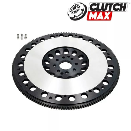 CLUTCHMAX STAGE 3 CLUTCH KIT & PERFORMANCE CHROMOLY FLYWHEEL WITH SLAVE CYLINDER BUNDLE SET [CM07809DFWS-LSF07809-ST3]