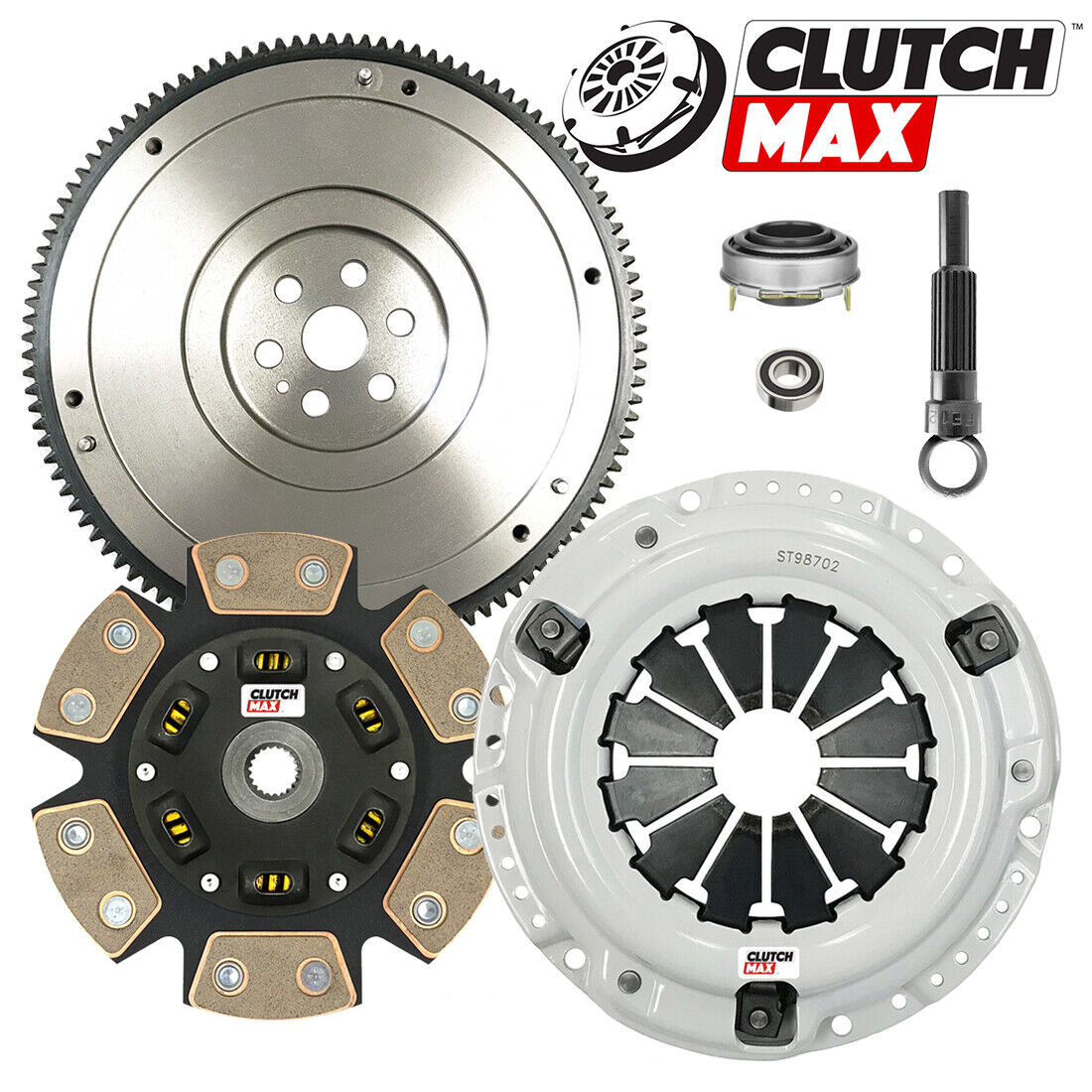 CLUTCHMAX  STAGE 3 CLUTCH KIT & FLYWHEEL BUNDLE SET [CM08012HDCFW-ST3]