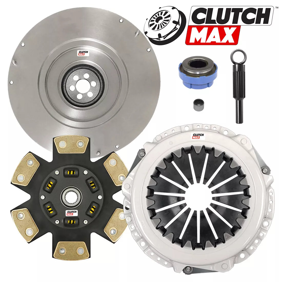 CLUTCHMAX STAGE 3 CLUTCH KIT & FLYWHEEL BUNDLE SET [CM07096HDC-FW167724-ST3]