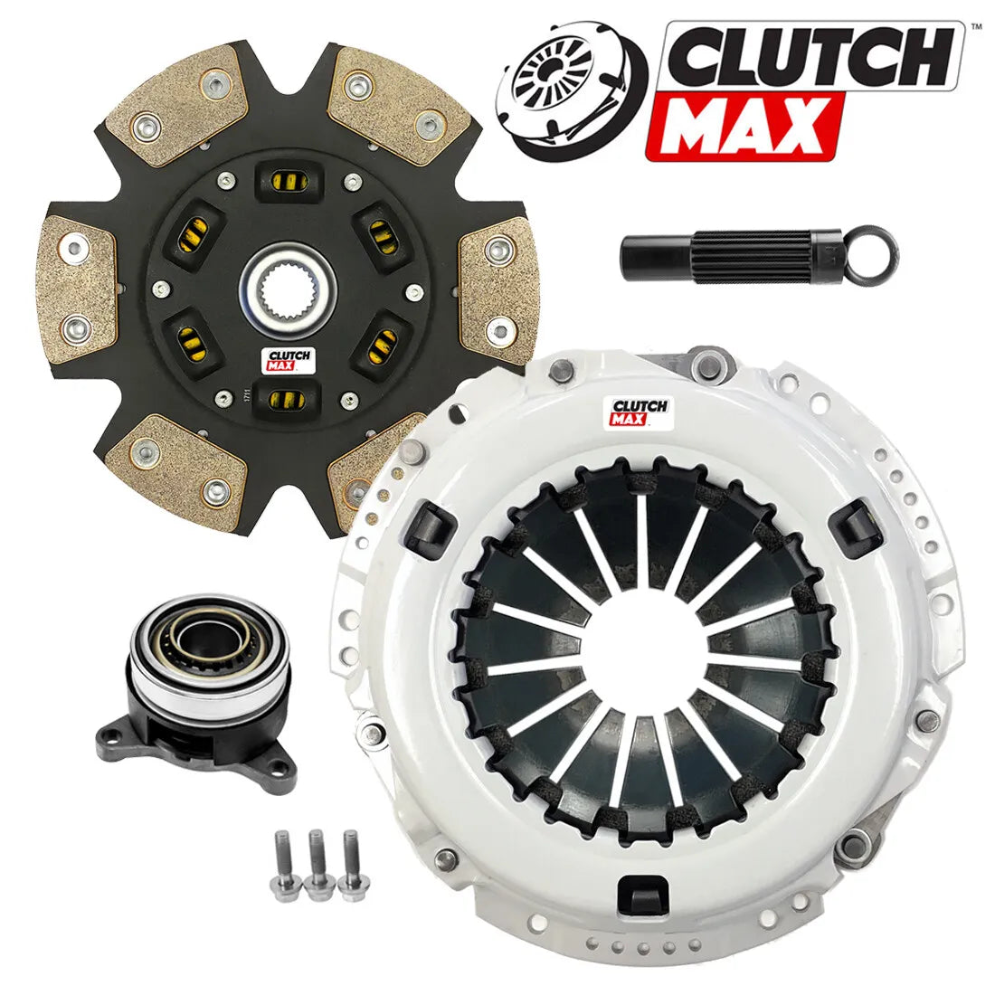 CLUTCHMAX  STAGE 3 CLUTCH KIT WITH SLAVE CYLINDER BUNDLE SET [CM16087HDCWS-ST3]