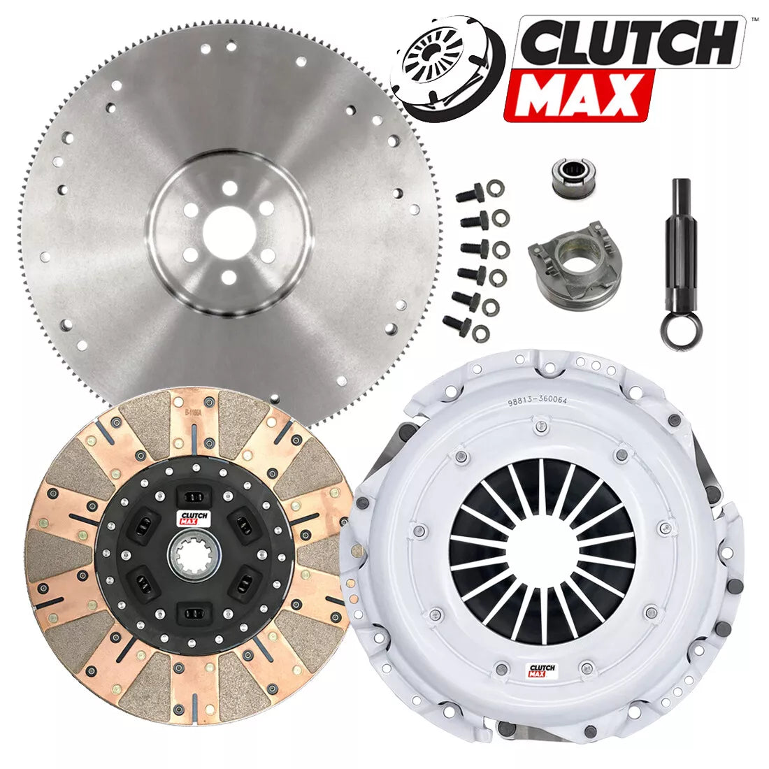 CLUTCHMAX  STAGE 3 CLUTCH KIT & FLYWHEEL BUNDLE SET [CM07015DF-FW167935-ST3]