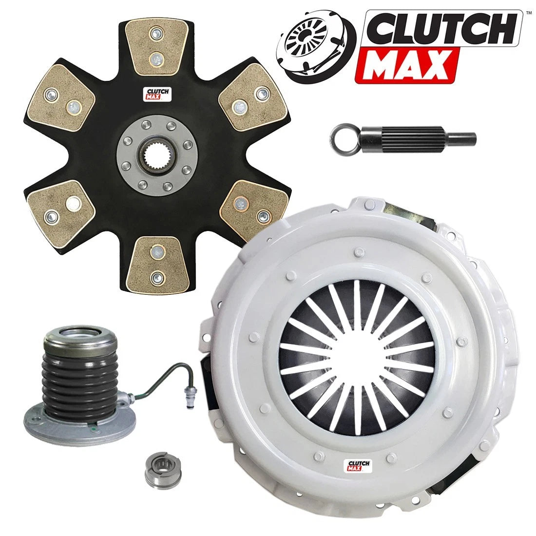 CLUTCHMAX STAGE 5 CLUTCH KIT WITH SLAVE CYLINDER BUNDLE SET [CM07953HDDWS-ST5]