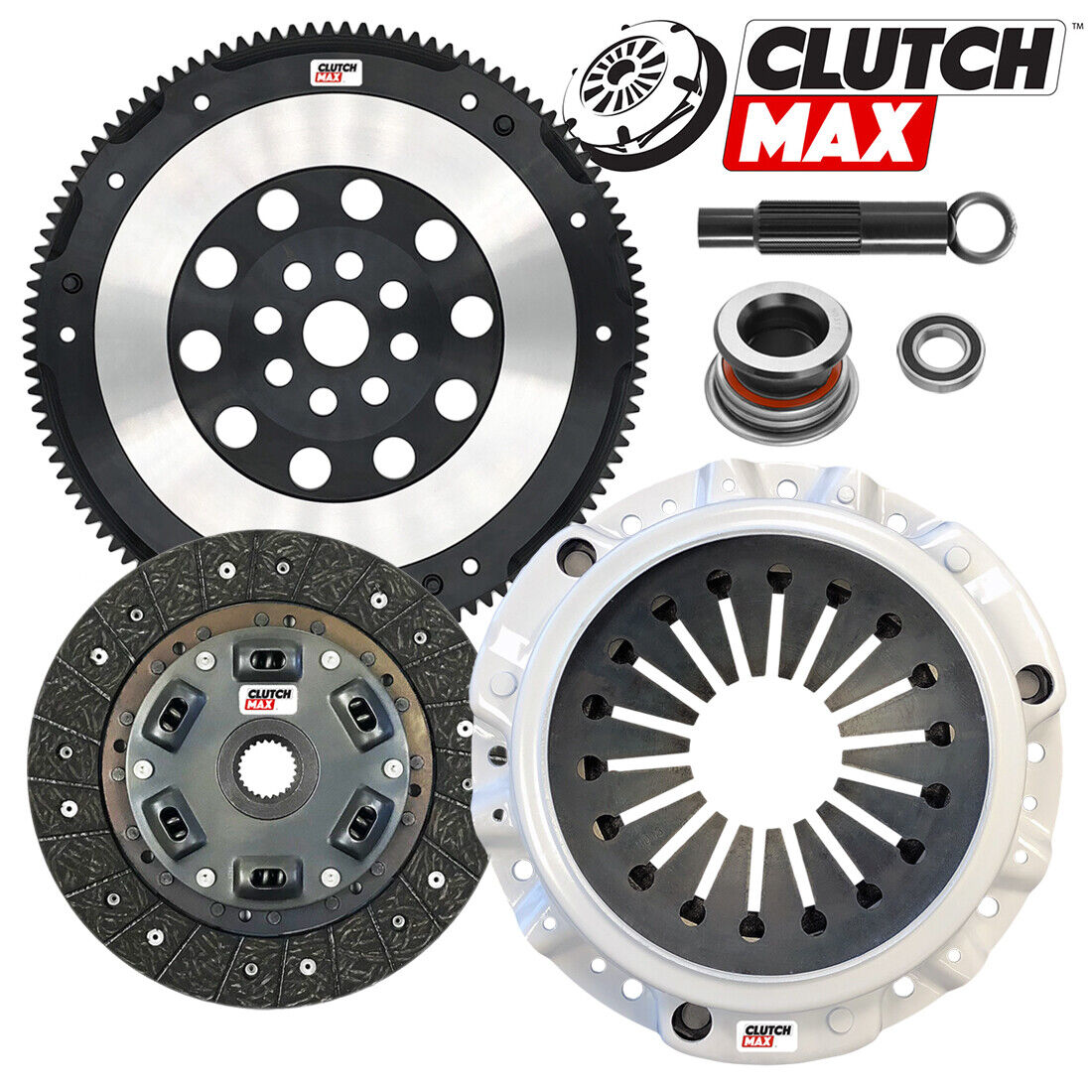 CLUTCHMAX  STAGE 2 CLUTCH KIT & PERFORMANCE CHROMOLY FLYWHEEL BUNDLE SET [CM08023HDLSF-ST2]