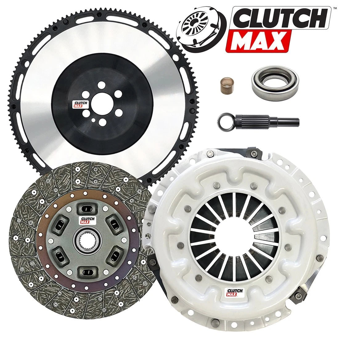 CLUTCHMAX  STAGE 2 CLUTCH KIT & PERFORMANCE CHROMOLY FLYWHEEL BUNDLE SET [CM06061HDLSF-ST2]