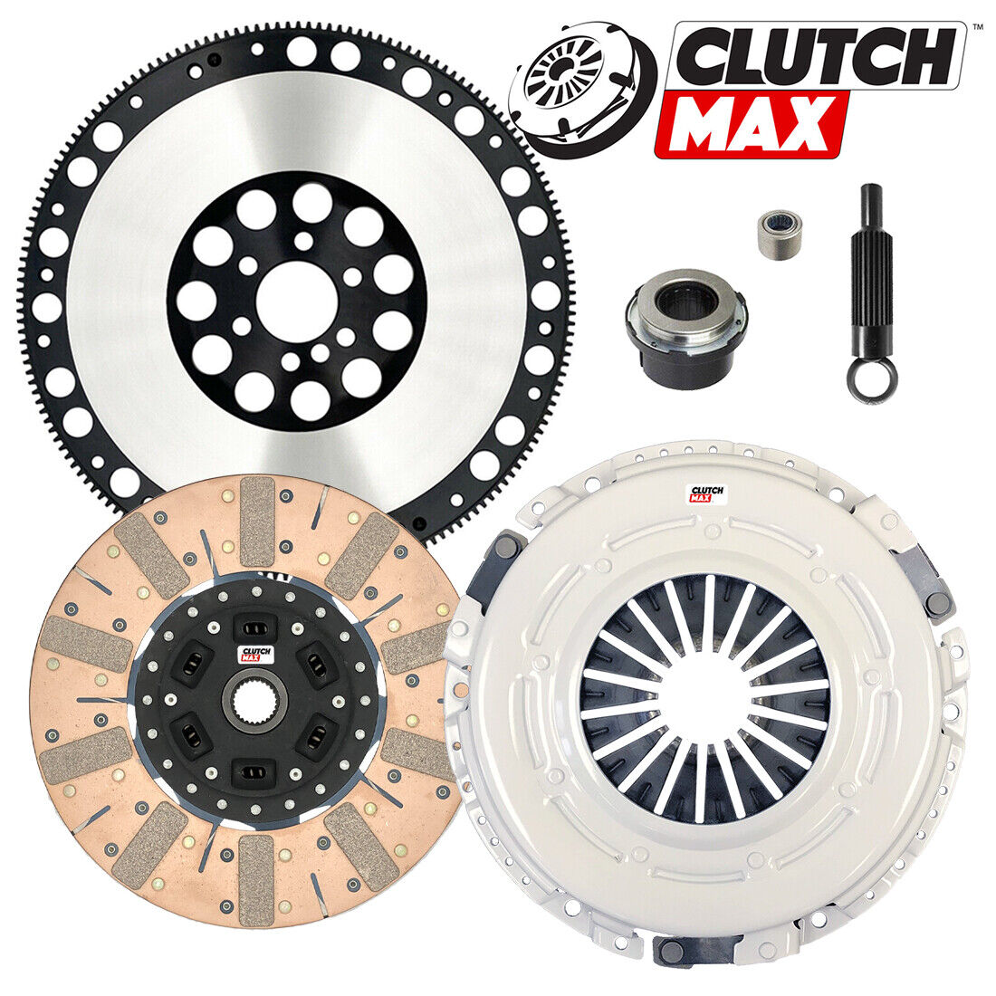 CLUTCHMAX  STAGE 3 CLUTCH KIT & PERFORMANCE CHROMOLY FLYWHEEL BUNDLE SET [CM04173DFLSF-ST3]