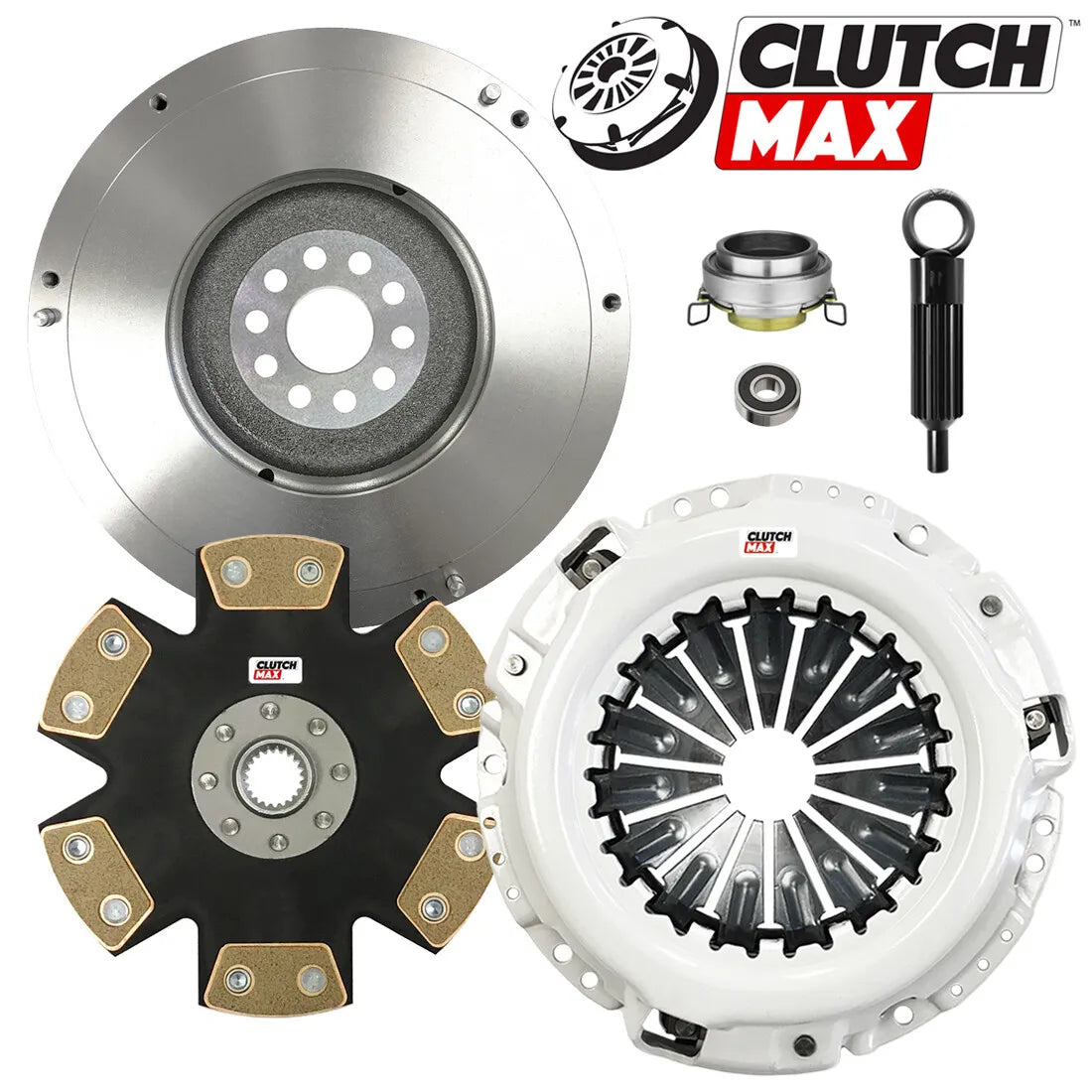 CLUTCHMAX  STAGE 4 CLUTCH KIT & FLYWHEEL BUNDLE SET [CM16094HDDFW-ST4]