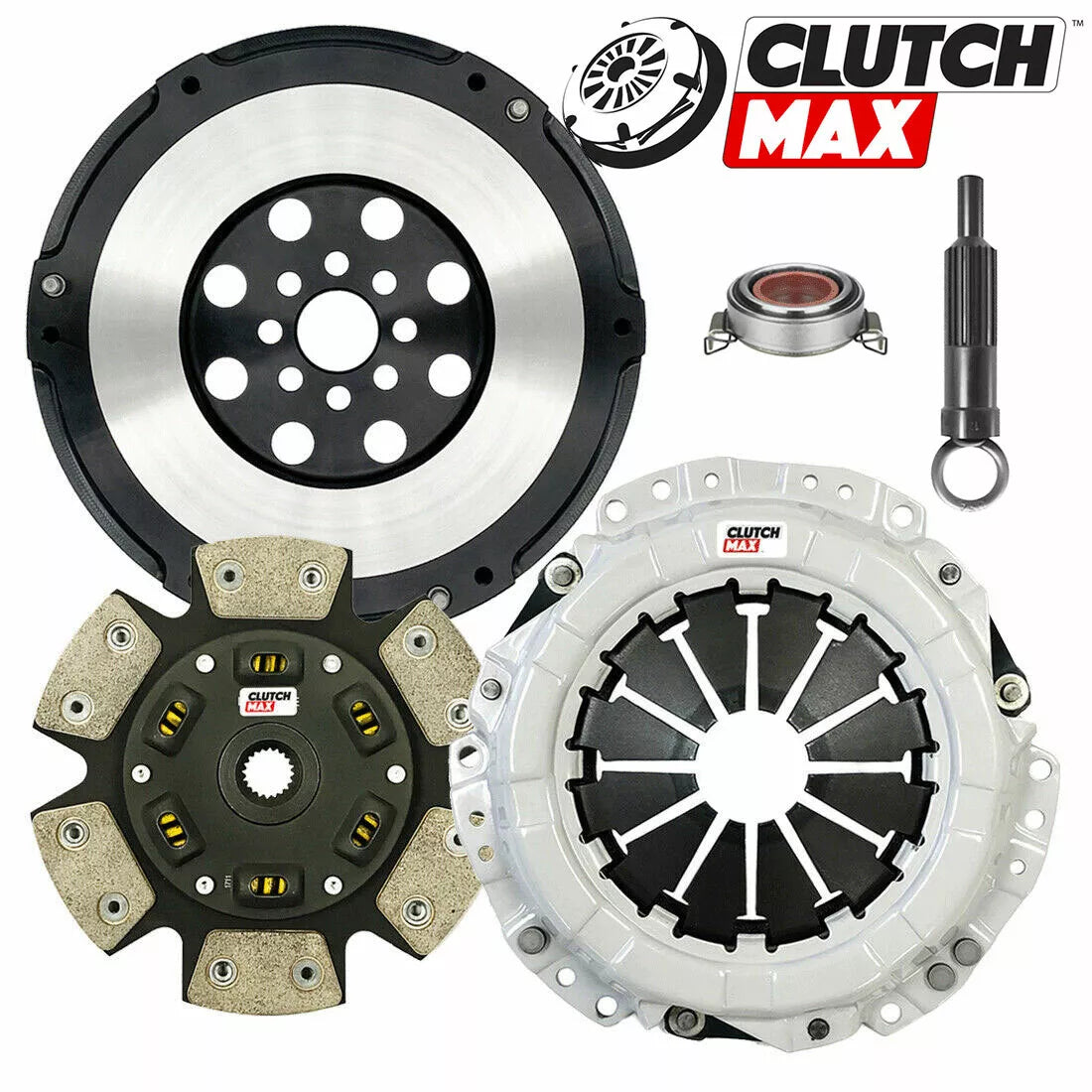 CLUTCHMAX  STAGE 3 CLUTCH KIT & PERFORMANCE CHROMOLY FLYWHEEL BUNDLE SET [CM16088HDCLSF-ST3]