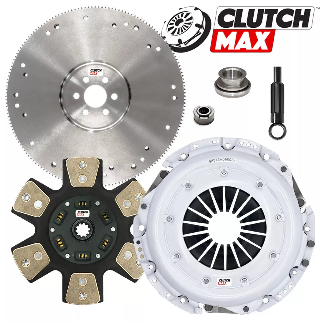 CLUTCHMAX  STAGE 4 CLUTCH KIT & FLYWHEEL BUNDLE SET [CM07031HDCFW-ST4]