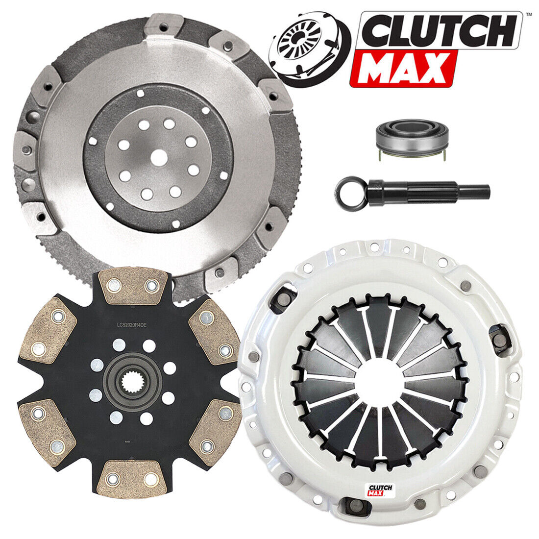 CLUTCHMAX  STAGE 4 CLUTCH KIT & FLYWHEEL BUNDLE SET [CM05048HDD-FW167514-ST4]