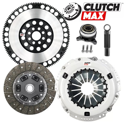 CLUTCHMAX STAGE 1 CLUTCH KIT & PERFORMANCE CHROMOLY FLYWHEEL WITH SLAVE CYLINDER BUNDLE SET [CM16087HDWS-LSF16082-ST1]