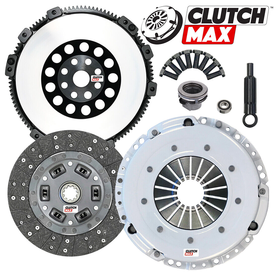 CLUTCHMAX  STAGE 1 CLUTCH KIT & PERFORMANCE CHROMOLY FLYWHEEL BUNDLE SET [CM03047HDLSF-ST1]