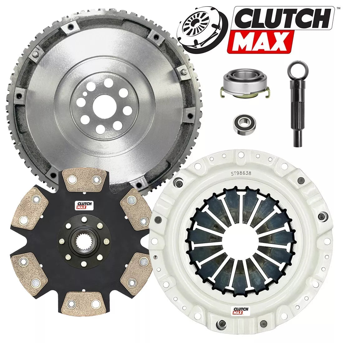 CLUTCHMAX  STAGE 4 CLUTCH KIT & FLYWHEEL BUNDLE SET [CM24004HDDFW-ST4]