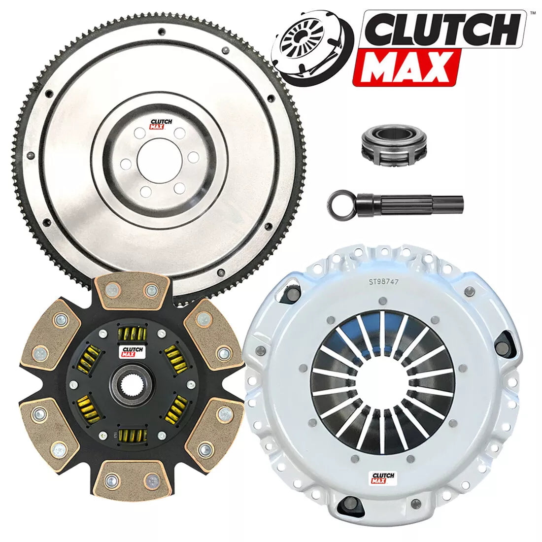 CLUTCHMAX  STAGE 3 CLUTCH KIT & FLYWHEEL BUNDLE SET [CM17046HDCFW-ST3]