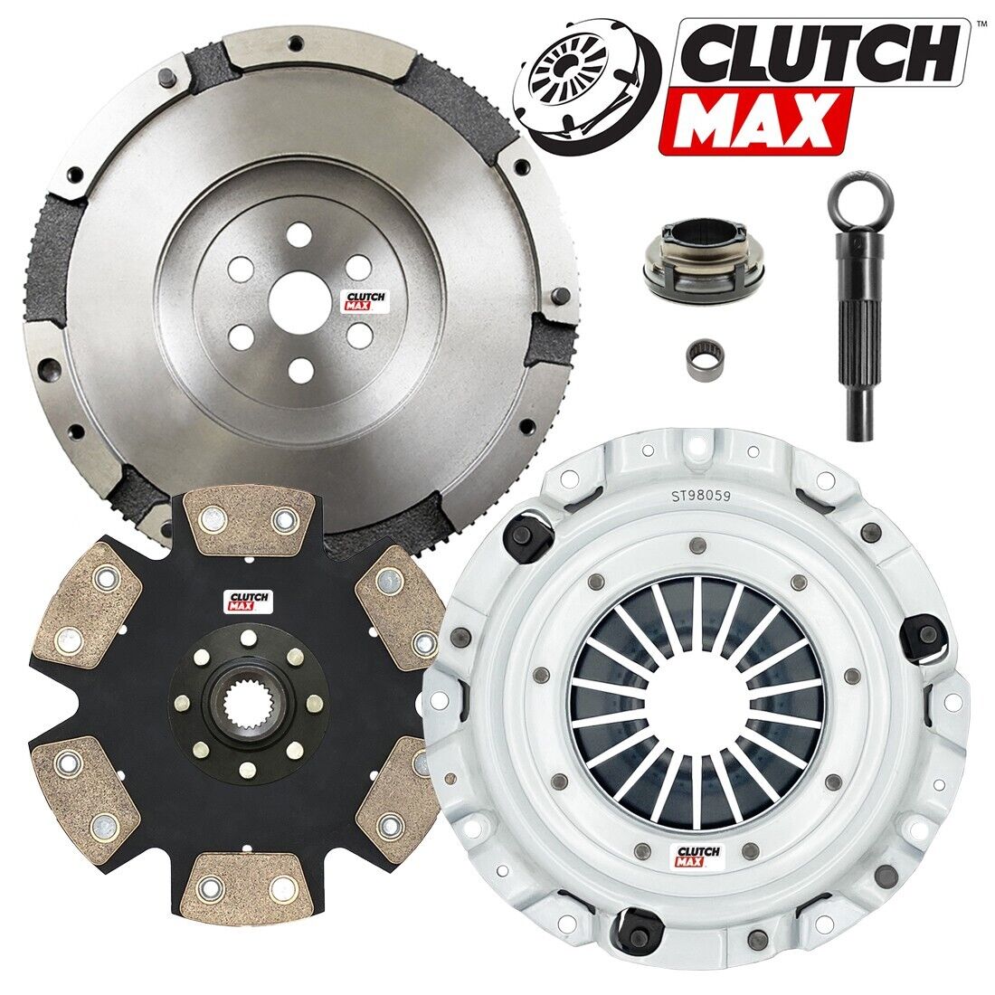 CLUTCHMAX  STAGE 4 CLUTCH KIT & FLYWHEEL BUNDLE SET [CM15059HDD-FW167903-ST4]