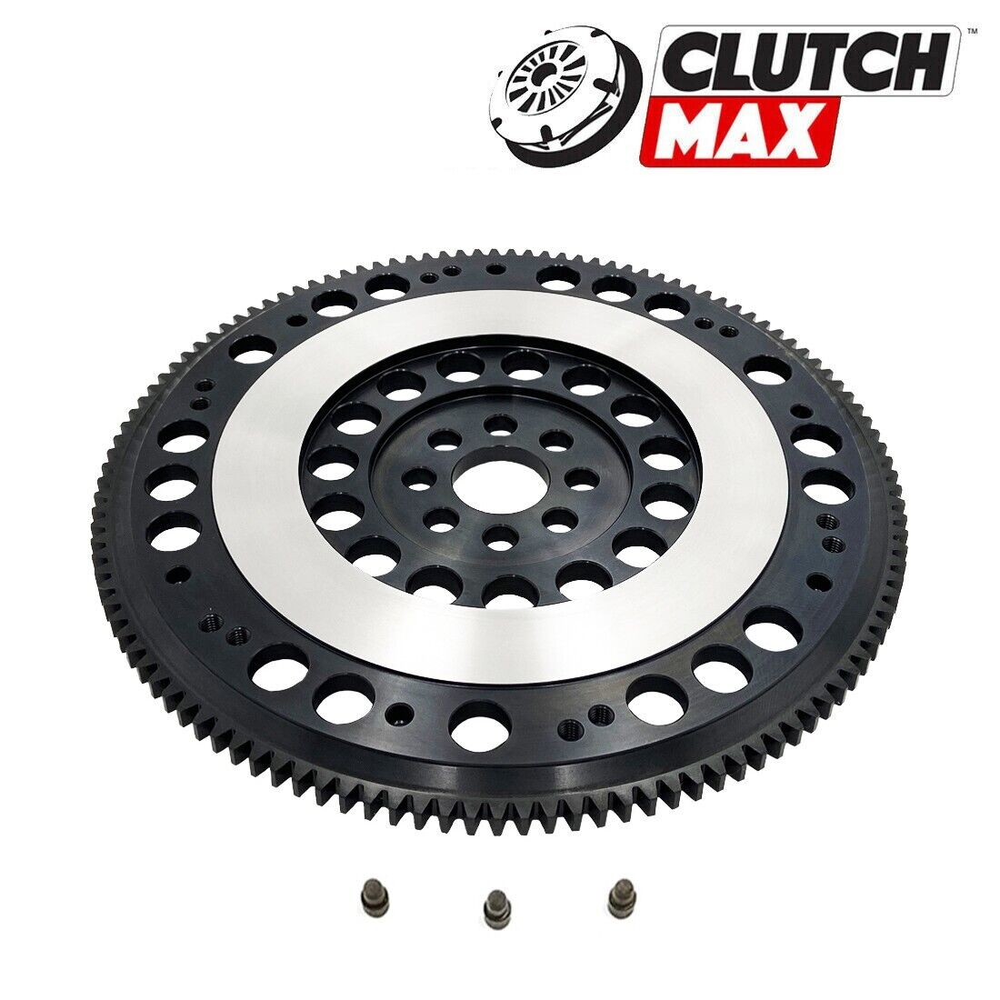 CLUTCHMAX  STAGE 2 CLUTCH KIT & PERFORMANCE CHROMOLY FLYWHEEL & FORK BUNDLE SET [CM08037HDLSF-CFP140-ST2]