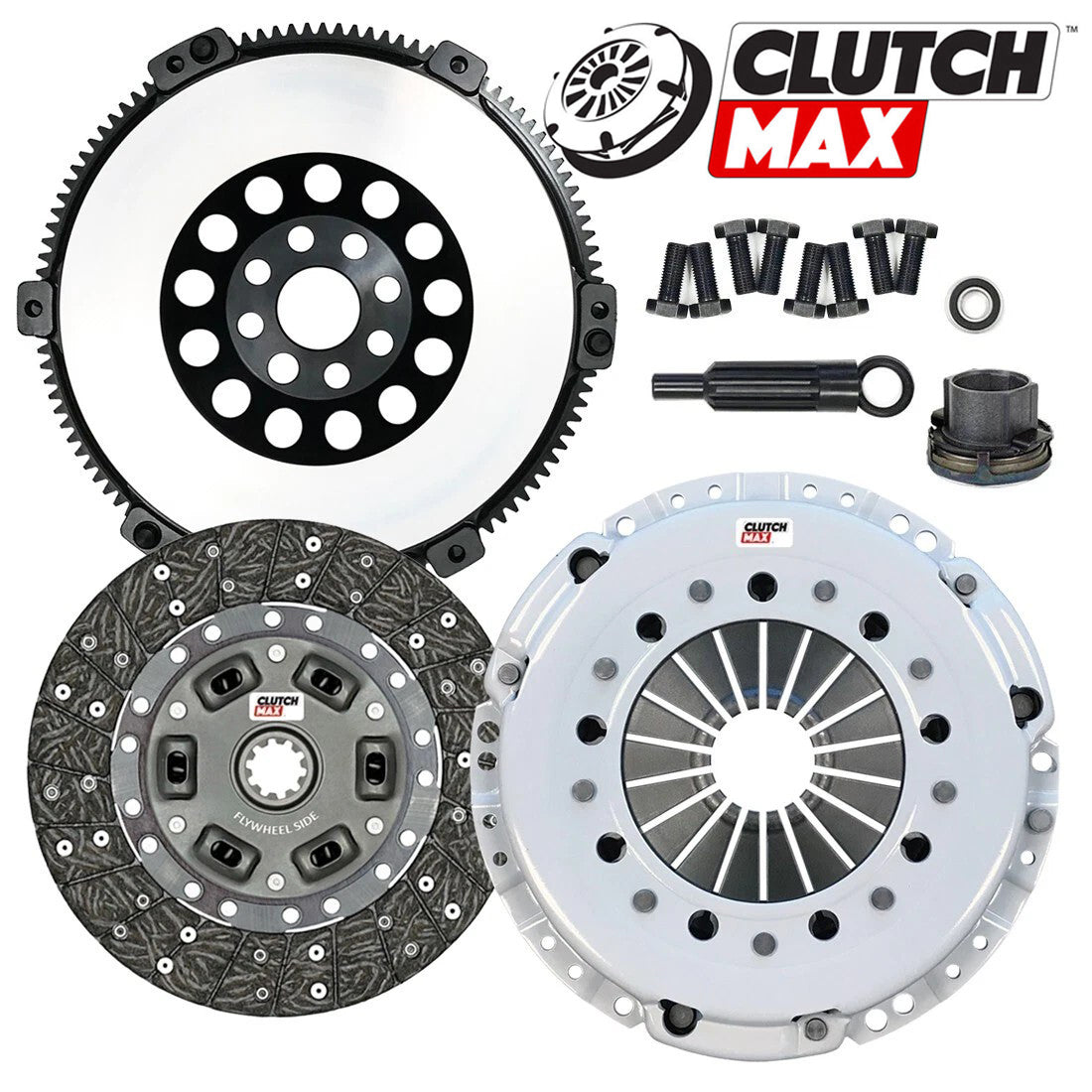 CLUTCHMAX STAGE 1 CLUTCH KIT & PERFORMANCE CHROMOLY FLYWHEEL BUNDLE SET [CM03007HDLSF-ST1]