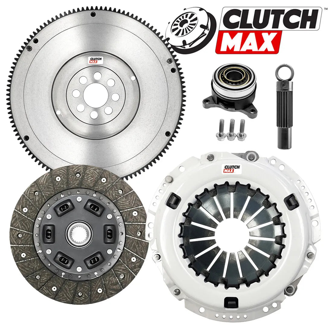 CLUTCHMAX STAGE 1 CLUTCH KIT & FLYWHEEL WITH SLAVE CYLINDER BUNDLE SET [CM16087HDWS-FW167139-ST1]