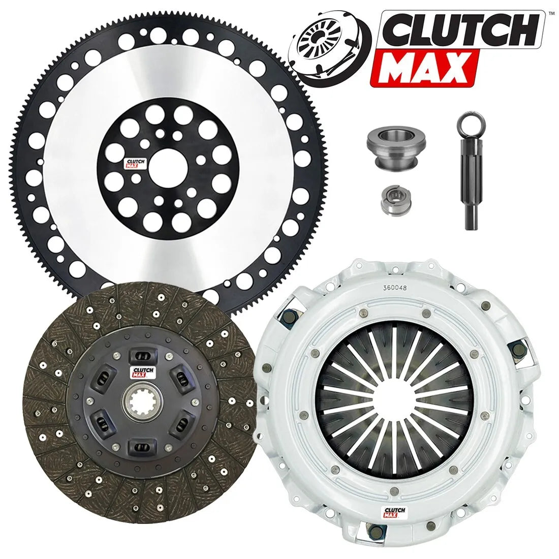 CLUTCHMAX  STAGE 2 CLUTCH KIT & PERFORMANCE CHROMOLY FLYWHEEL BUNDLE SET [CM07142HDLSF-ST2]