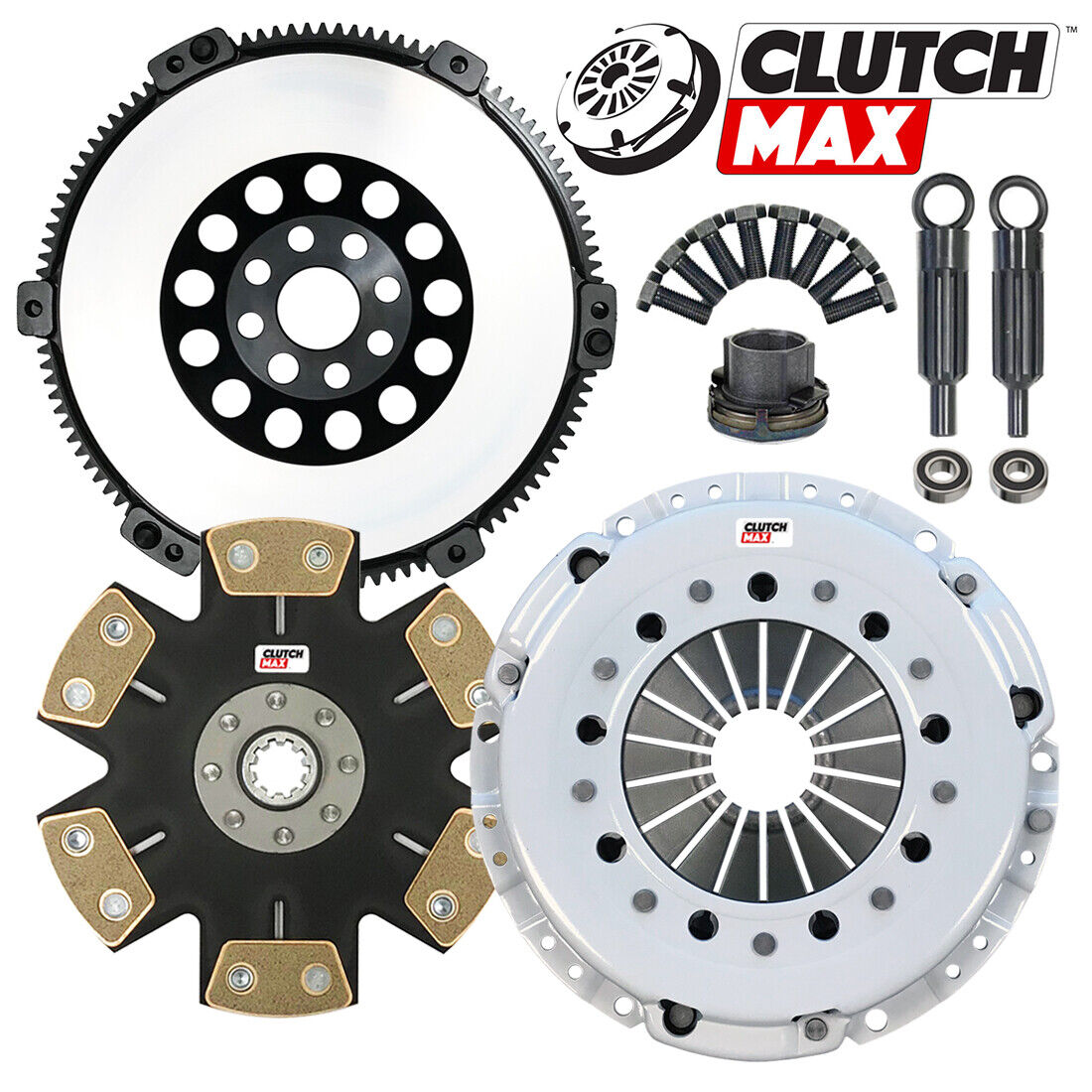 CLUTCHMAX STAGE 5 CLUTCH KIT & PERFORMANCE CHROMOLY FLYWHEEL BUNDLE SET [CM03005HDDLSF-ST5]