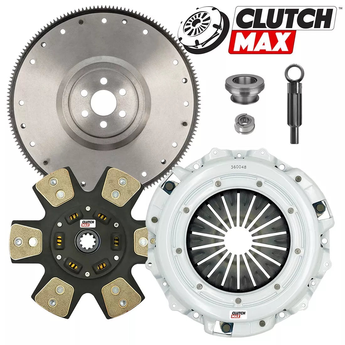 CLUTCHMAX  STAGE 4 CLUTCH KIT & FLYWHEEL BUNDLE SET [CM07042HDCFW-ST4]