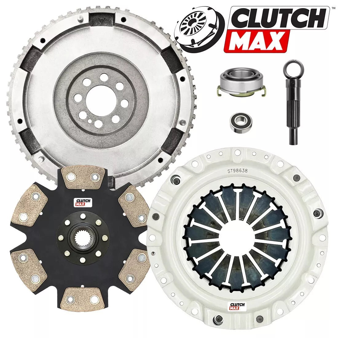 CLUTCHMAX  STAGE 4 CLUTCH KIT & FLYWHEEL BUNDLE SET [CM24002HDDFW-ST4]