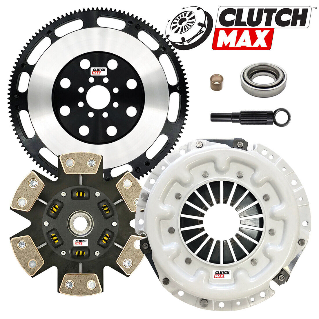 CLUTCHMAX  STAGE 3 CLUTCH KIT & PERFORMANCE CHROMOLY FLYWHEEL BUNDLE SET [CM06045HDCLSF-ST3]