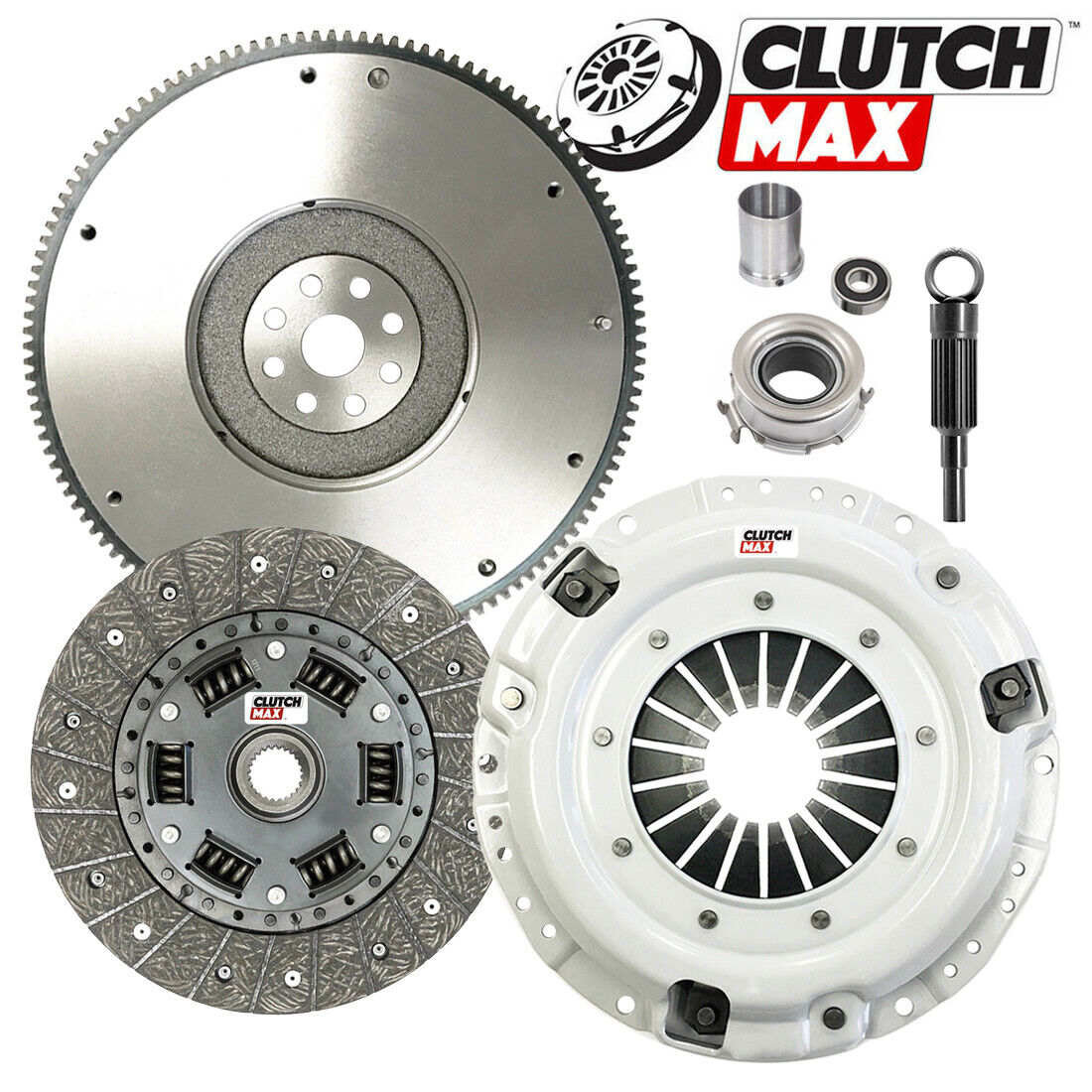 CLUTCHMAX  STAGE 1 CLUTCH KIT & PERFORMANCE CHROMOLY FLYWHEEL BUNDLE SET [CM15104HDLSF-ST1]