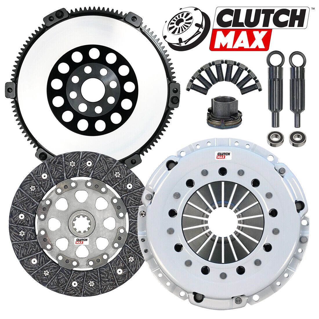 CLUTCHMAX STAGE 1 CLUTCH KIT & PERFORMANCE CHROMOLY FLYWHEEL BUNDLE SET [CM03005HDRLSF-ST1]