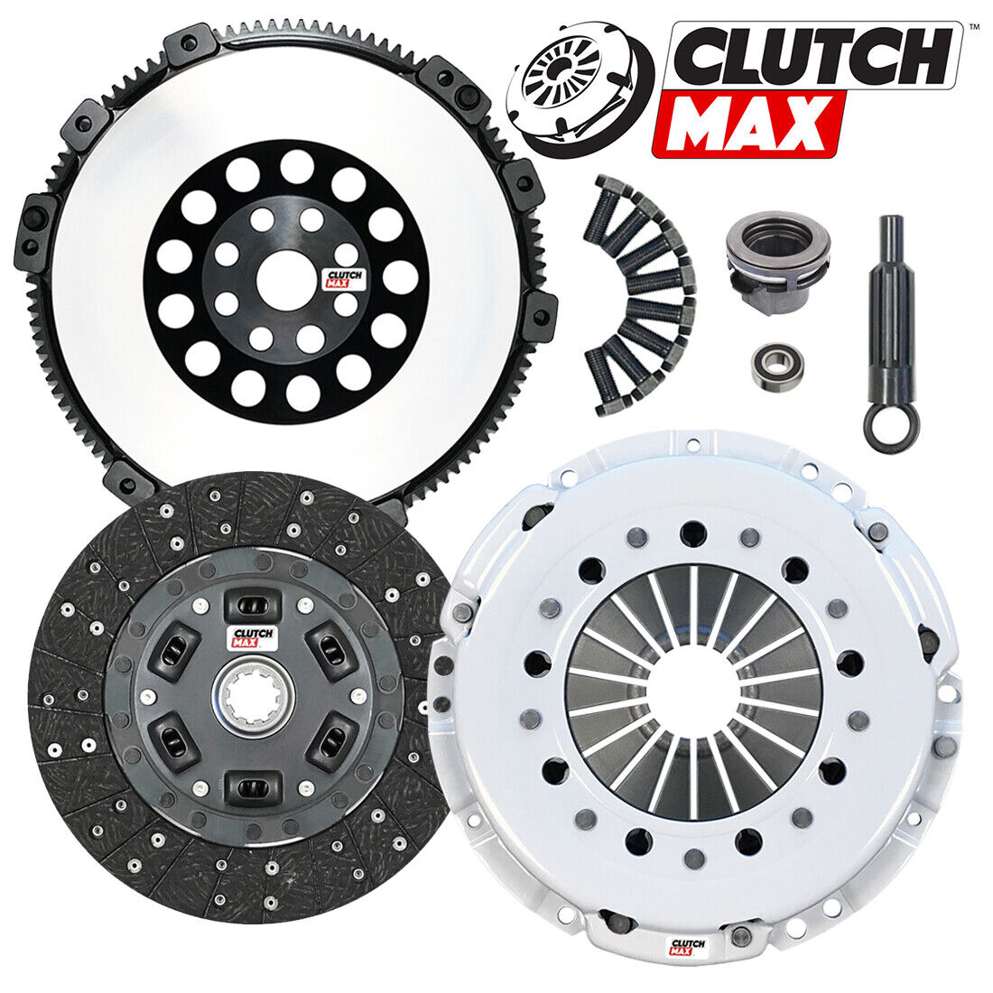 CLUTCHMAX STAGE 2 CLUTCH KIT & PERFORMANCE CHROMOLY FLYWHEEL BUNDLE SET [CM03049HDLSF-ST2]