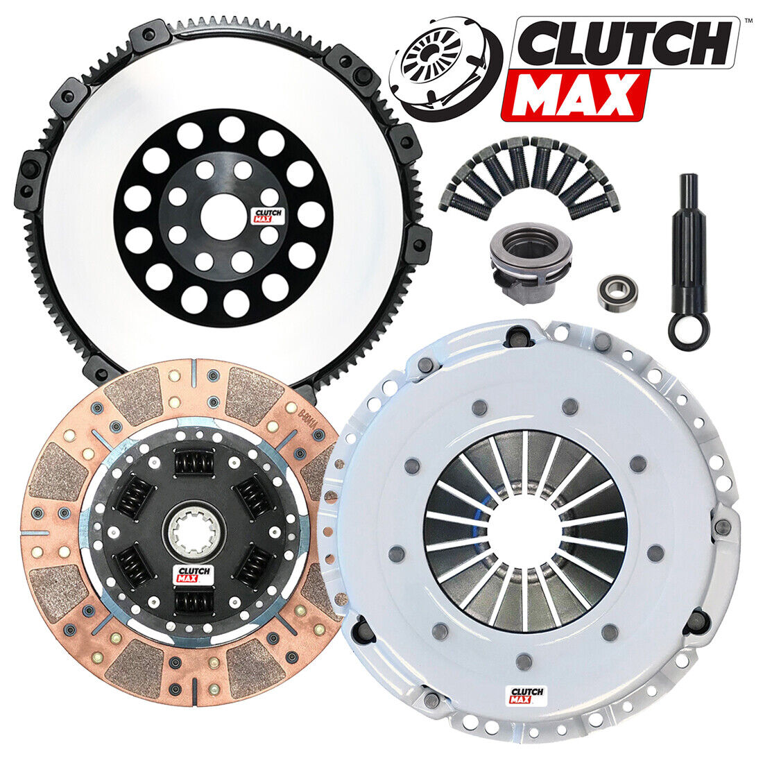 CLUTCHMAX  STAGE 3 CLUTCH KIT & PERFORMANCE CHROMOLY FLYWHEEL BUNDLE SET [CM03047DFLSF-ST3]