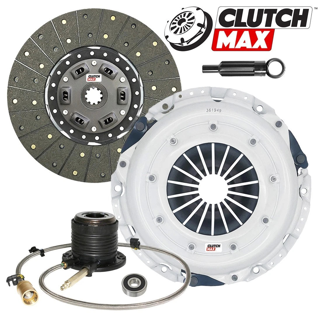 CLUTCHMAX  STAGE 1 CLUTCH KIT WITH SLAVE CYLINDER BUNDLE SET [CM04182HDWS-ST1]