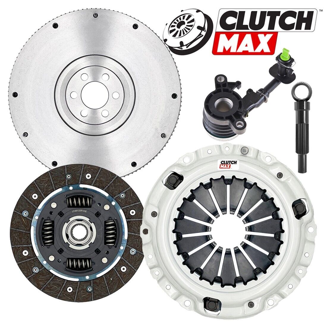 CLUTCHMAX STAGE 2 CLUTCH KIT & FLYWHEEL WITH SLAVE CYLINDER BUNDLE SET [CM06089HDWS-FW167309-ST2]