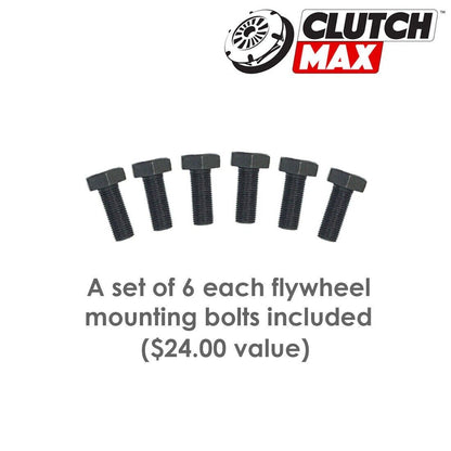 CLUTCHMAX  STAGE 2 CLUTCH KIT & PERFORMANCE CHROMOLY FLYWHEEL BUNDLE SET [CM02027HDRLSF-ST2]
