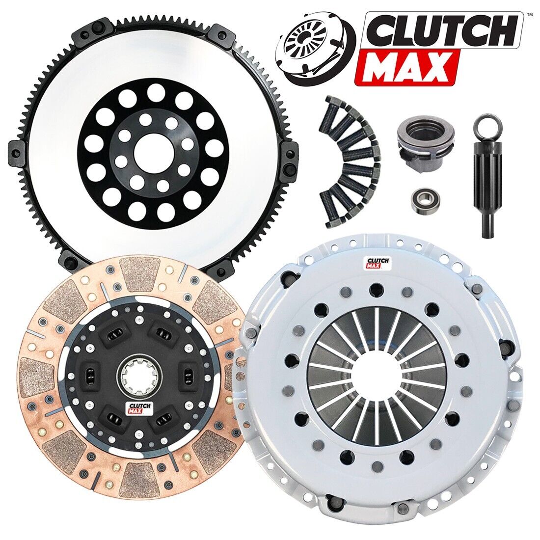 CLUTCHMAX  STAGE 3 CLUTCH KIT & PERFORMANCE CHROMOLY FLYWHEEL BUNDLE SET [CM03054DFLSF-ST3]