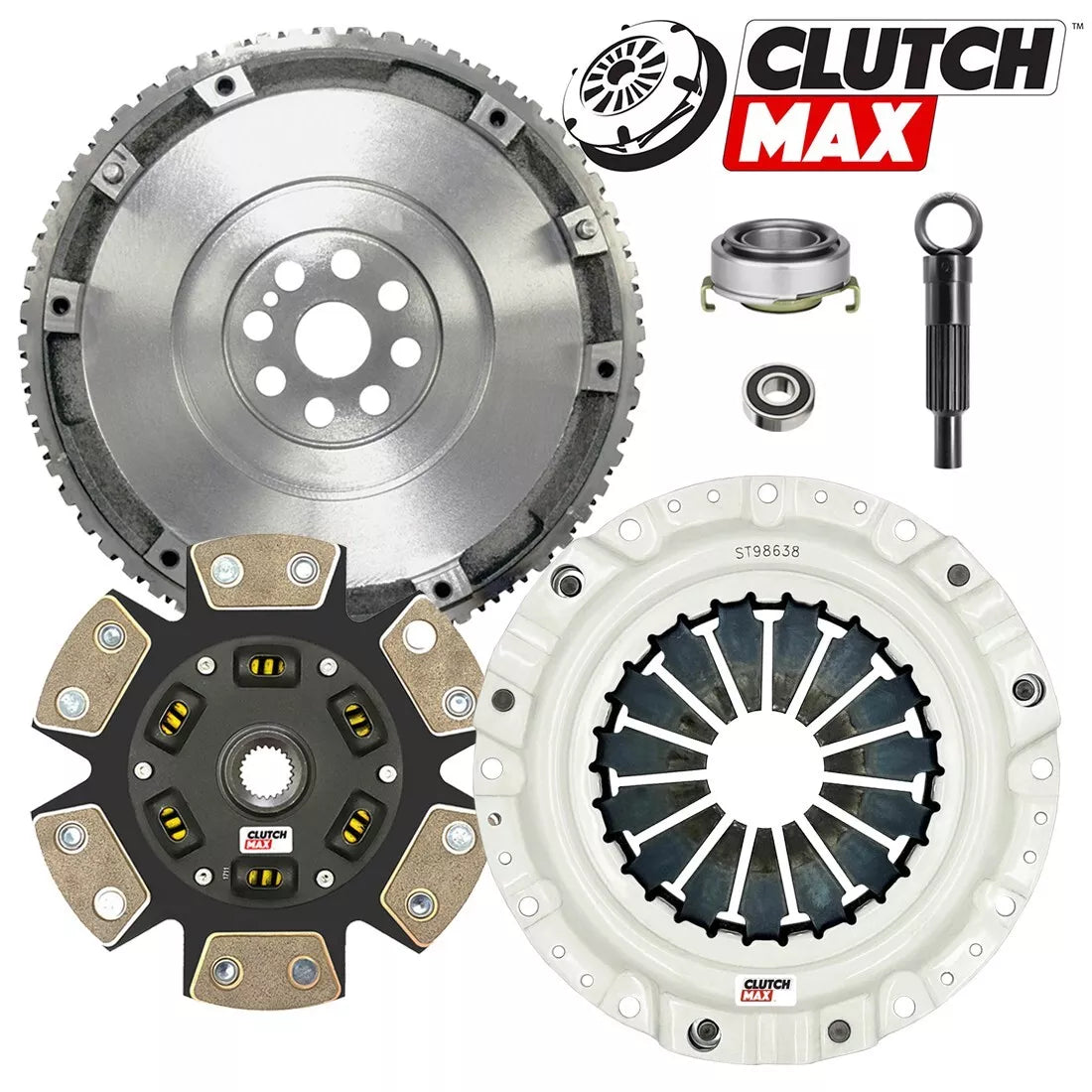 CLUTCHMAX  STAGE 3 CLUTCH KIT & FLYWHEEL BUNDLE SET [CM24004HDCFW-ST3]