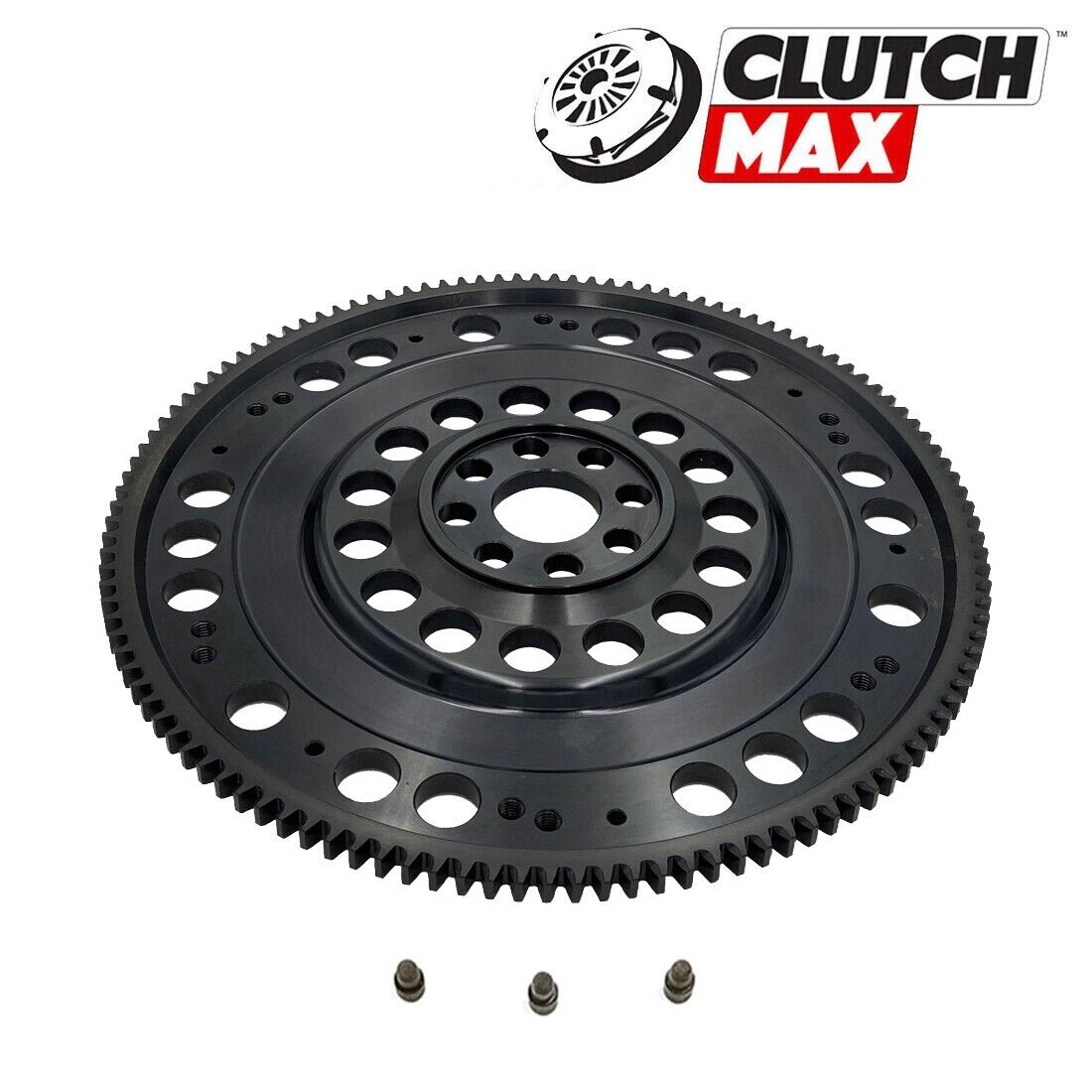 CLUTCHMAX  STAGE 2 CLUTCH KIT & PERFORMANCE CHROMOLY FLYWHEEL & FORK BUNDLE SET [CM08037HDLSF-CFP140-ST2]