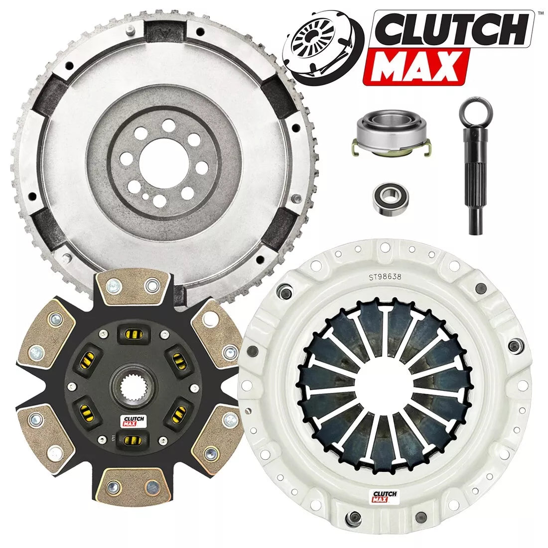 CLUTCHMAX  STAGE 3 CLUTCH KIT & FLYWHEEL BUNDLE SET [CM24002HDCFW-ST3]