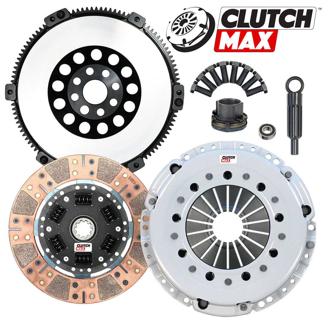 CLUTCHMAX  STAGE 3 CLUTCH KIT & PERFORMANCE CHROMOLY FLYWHEEL BUNDLE SET [CM03041DFLSF-ST3]