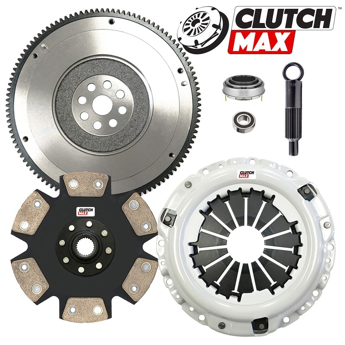 CLUTCHMAX  STAGE 4 CLUTCH KIT & FLYWHEEL BUNDLE SET [CM08028HDDFW-ST4]