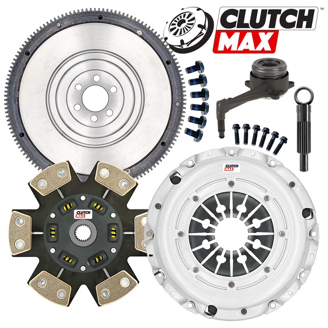 CLUTCHMAX  STAGE 3 CLUTCH KIT & FLYWHEEL WITH SLAVE CYLINDER BUNDLE SET [CM02117HDCWSFW-ST3]