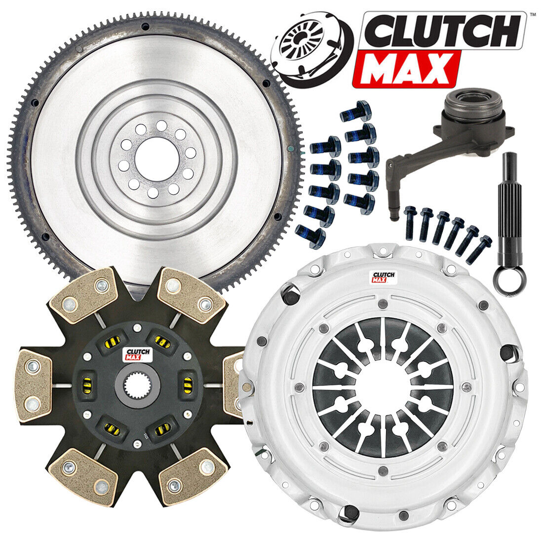 CLUTCHMAX  STAGE 3 CLUTCH KIT & FLYWHEEL WITH SLAVE CYLINDER BUNDLE SET [CM02217HDCWSFW-ST3]