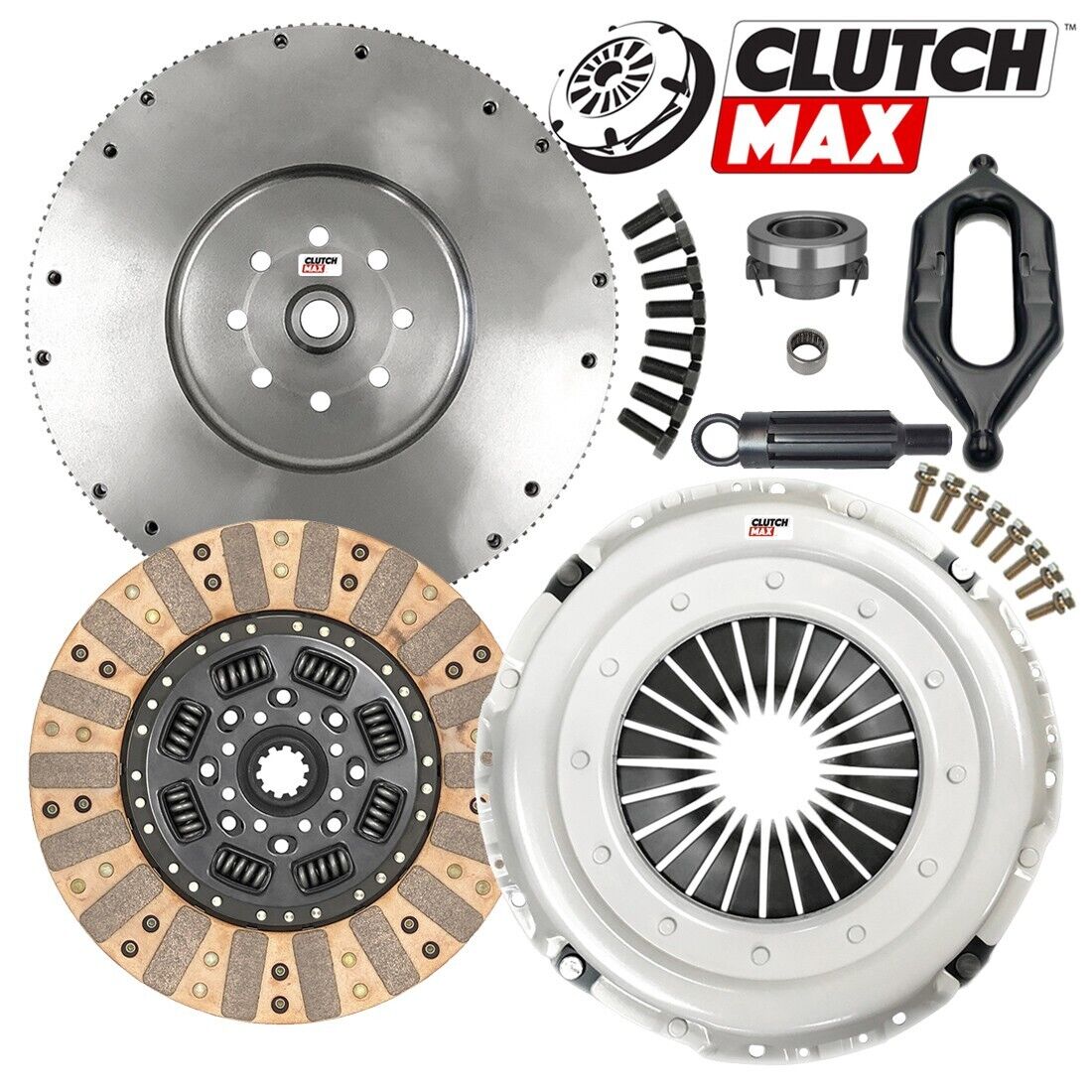 CLUTCHMAX STAGE 3 CLUTCH KIT & FLYWHEEL WITH FORK BUNDLE SET [CM05101DFFW-CF135-ST3]