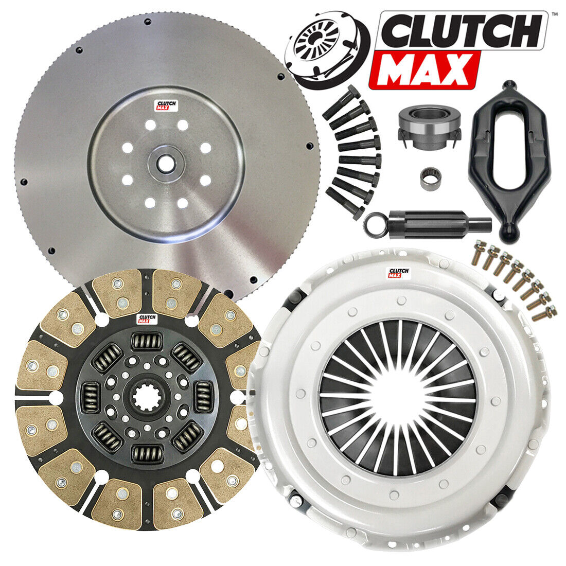 CLUTCHMAX  STAGE 4 CLUTCH KIT & FLYWHEEL OVERHAUL KIT BUNDLE SET [CM05224HDCFW-CF135-ST4]